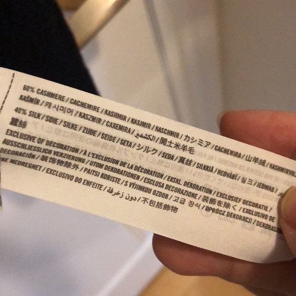 Abercrombie & Fitch cashmere sweater - Picture 3 of 3